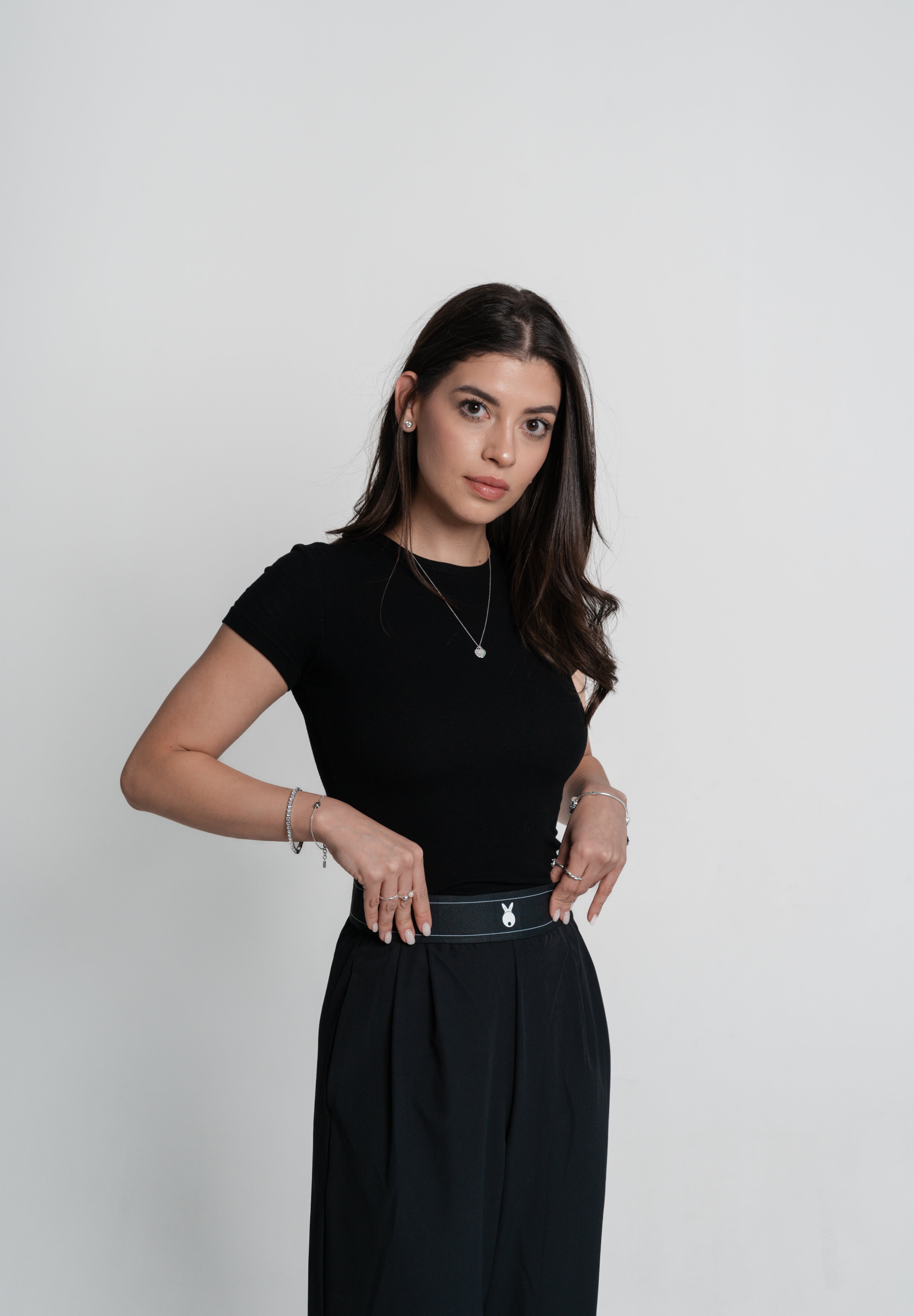 Relaxed Highwaist Color Black